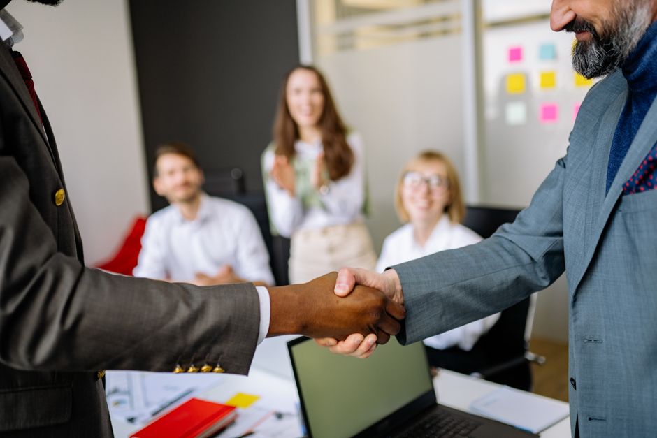 Équipe professionnelle au travail