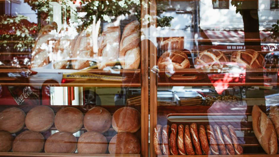 Pains artisanaux en boulangerie